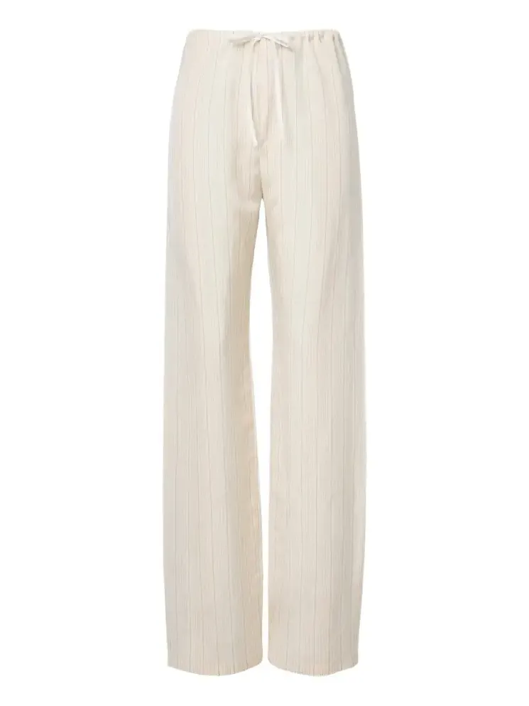 Dries Van Noten Striped wide-leg pants