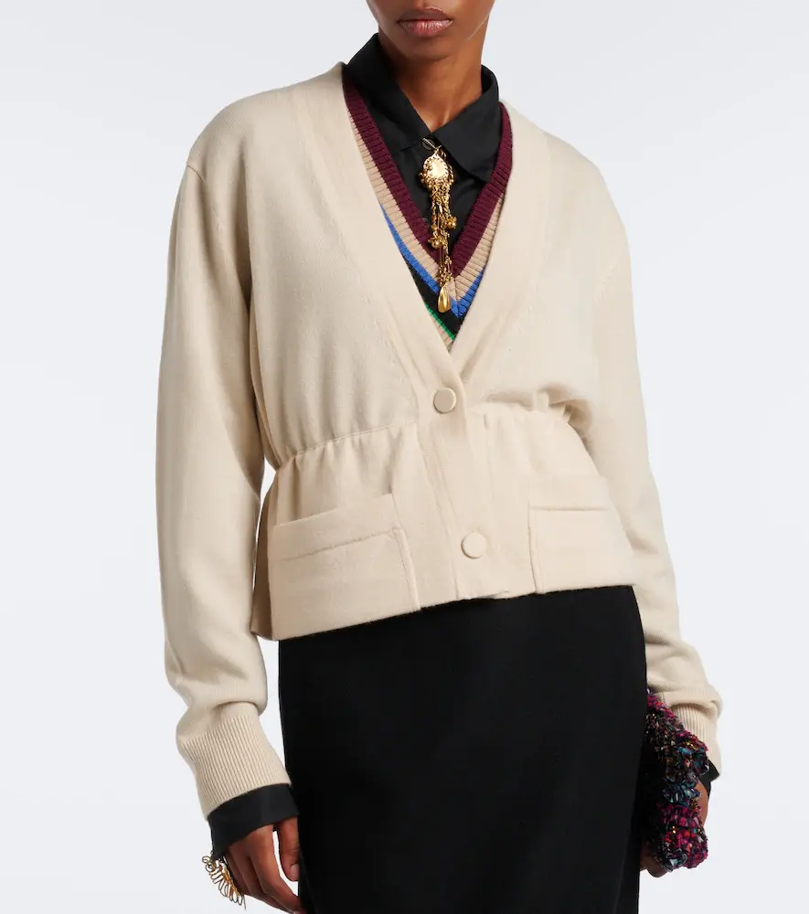 Dries Van Noten Wool cardigan | Thumbnail 2 Dries Van Noten Wool cardigan | Thumbnail 2
