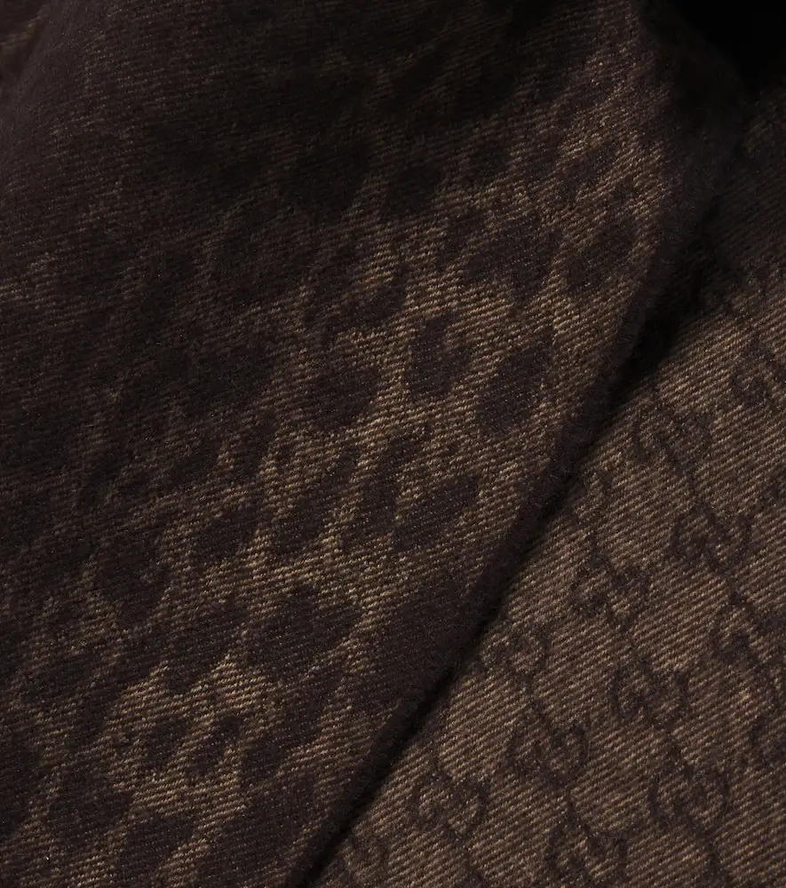 Gucci GG jacquard wool scarf | Thumbnail 2 Gucci GG jacquard wool scarf | Thumbnail 2