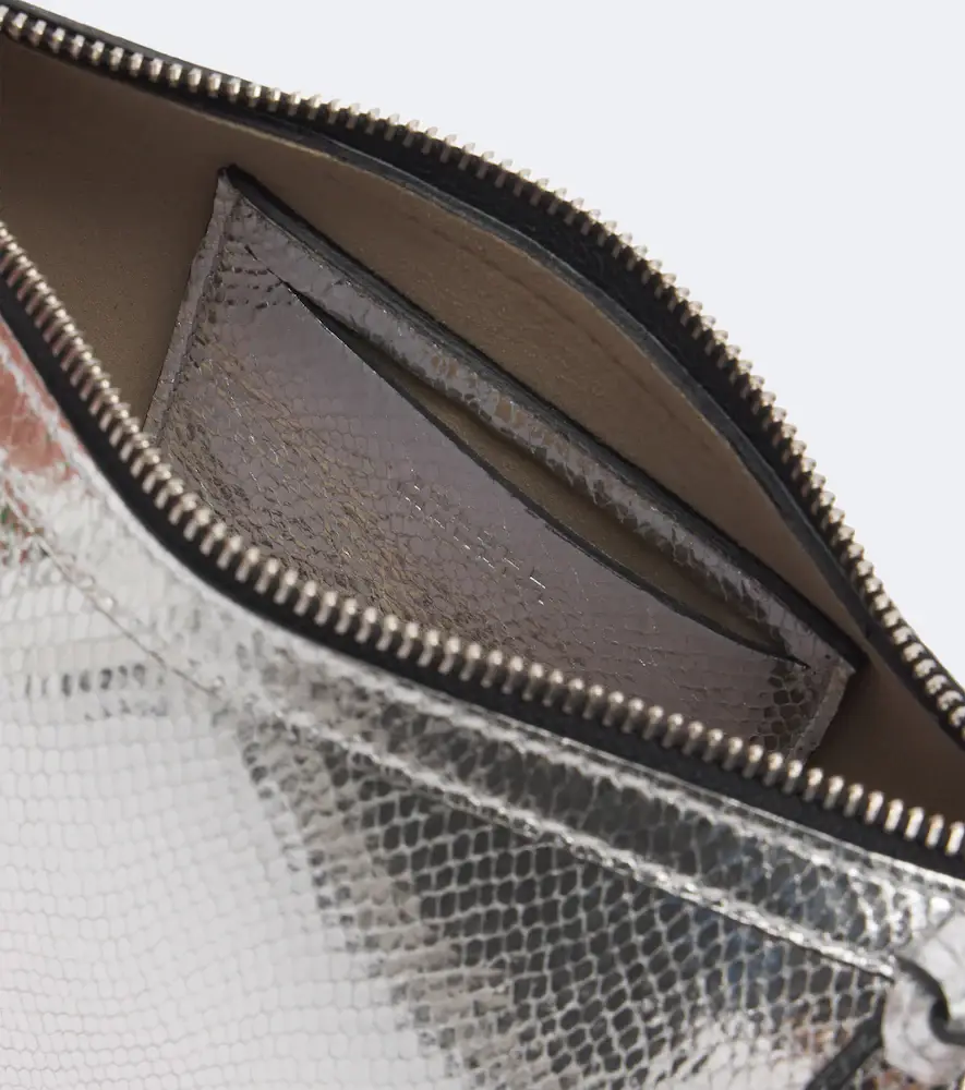Isabel Marant Oskan Moon metallic leather shoulder bag | Thumbnail 3 Isabel Marant Oskan Moon metallic leather shoulder bag | Thumbnail 3