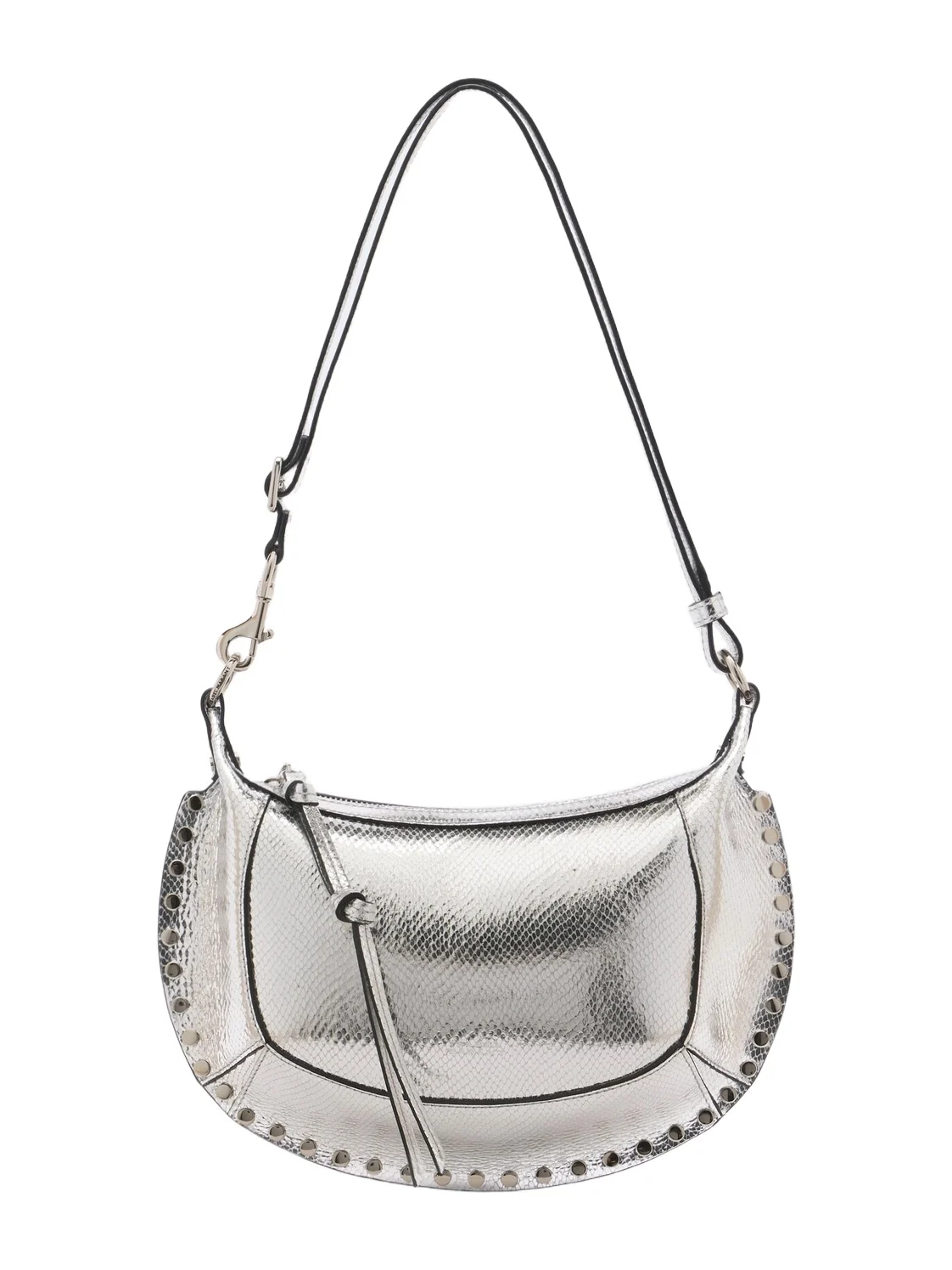 Oskan Moon metallic leather shoulder bag Oskan Moon metallic leather shoulder bag