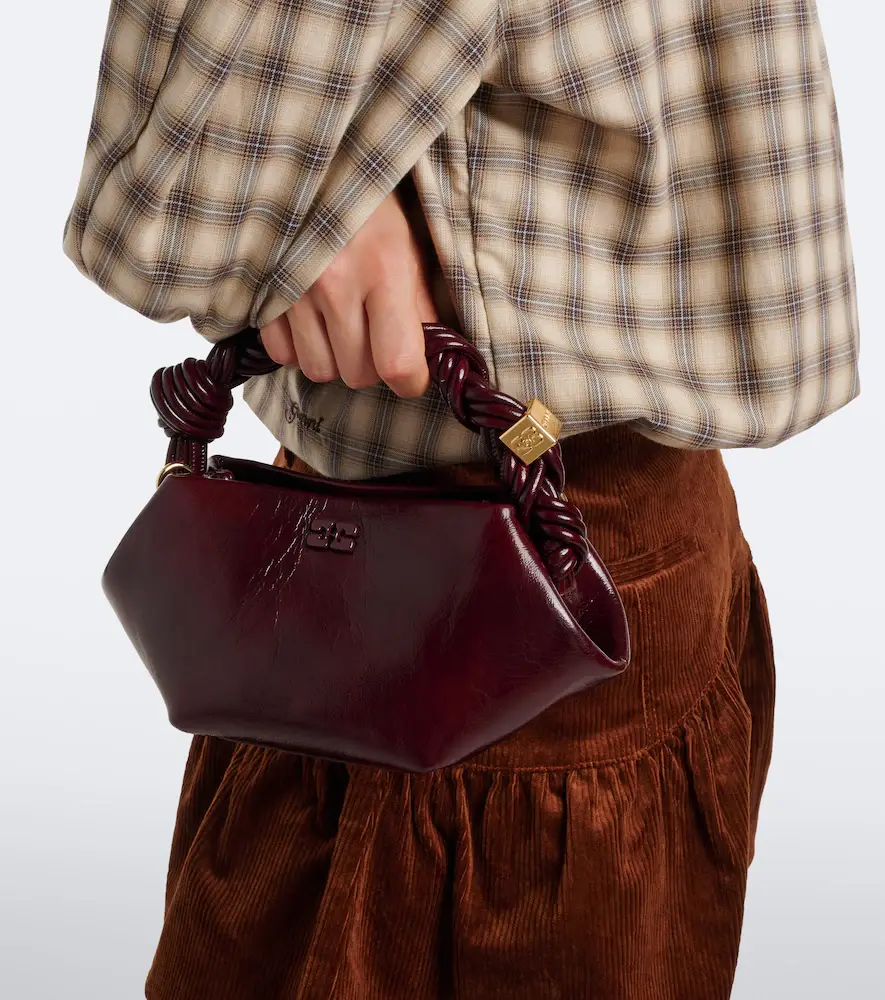 Ganni Bou Mini top-handle bag | Thumbnail 4 Ganni Bou Mini top-handle bag | Thumbnail 4