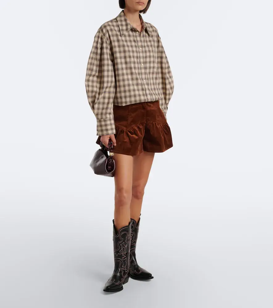 Ganni Bou Mini top-handle bag | Thumbnail 6 Ganni Bou Mini top-handle bag | Thumbnail 6