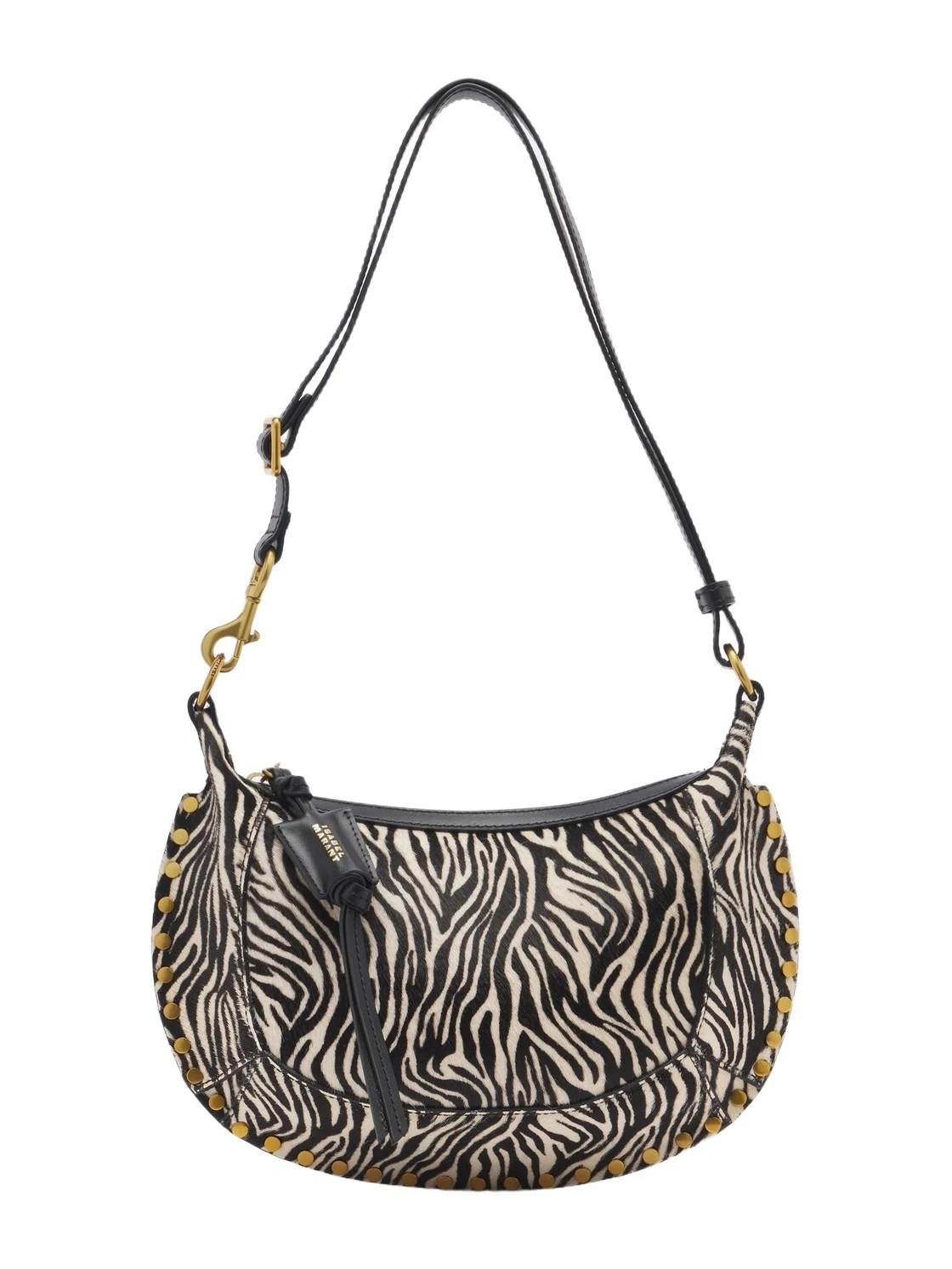 Oskan Moon printed calf hair shoulder bag