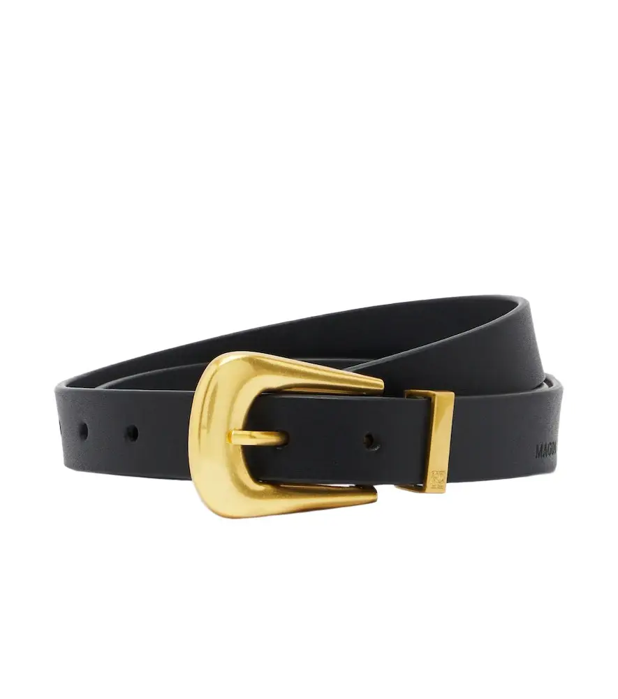Leather belt Leather belt