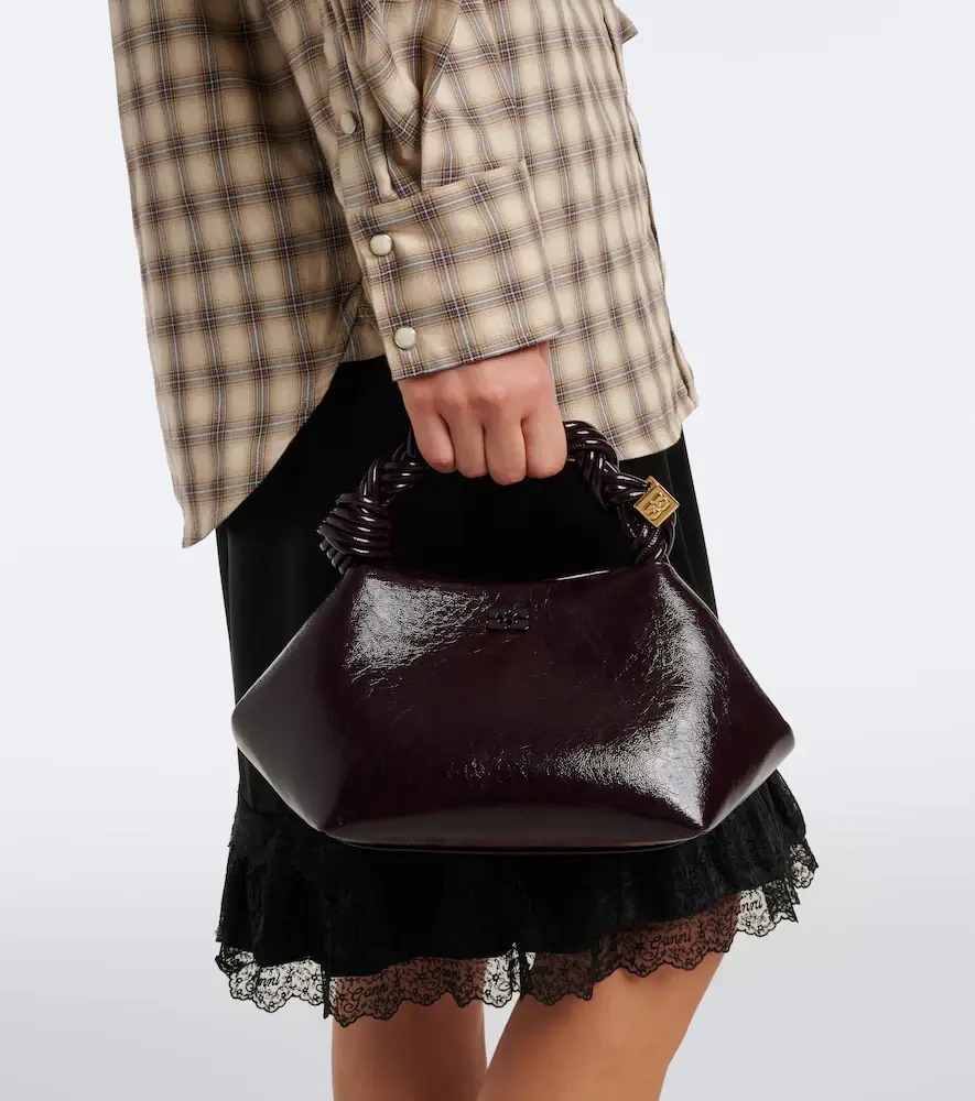Ganni Bou Small top-handle bag | Thumbnail 5 Ganni Bou Small top-handle bag | Thumbnail 5