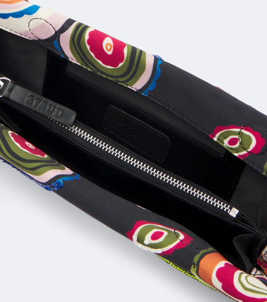 Staud Muse Small embellished satin clutch | Thumbnail 2 Staud Muse Small embellished satin clutch | Thumbnail 2