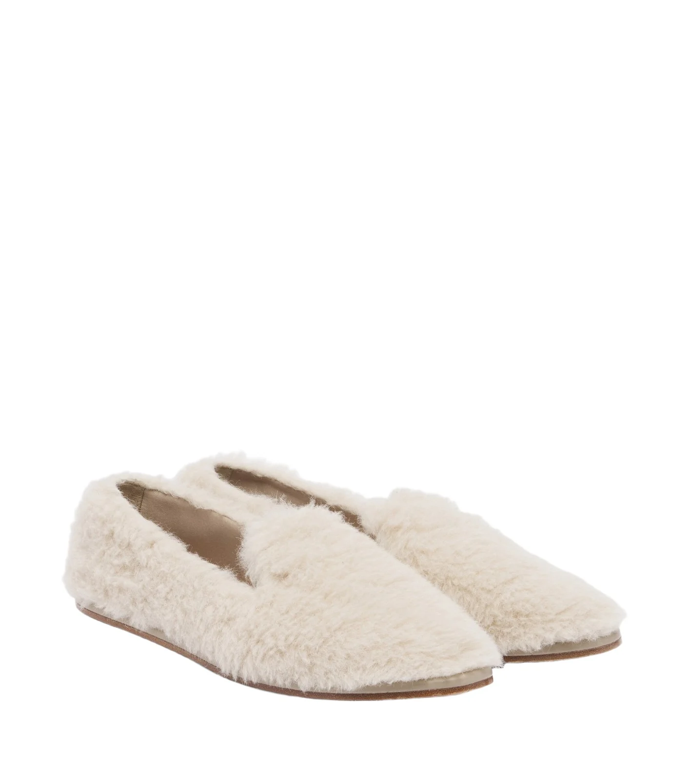 Shearling loafers