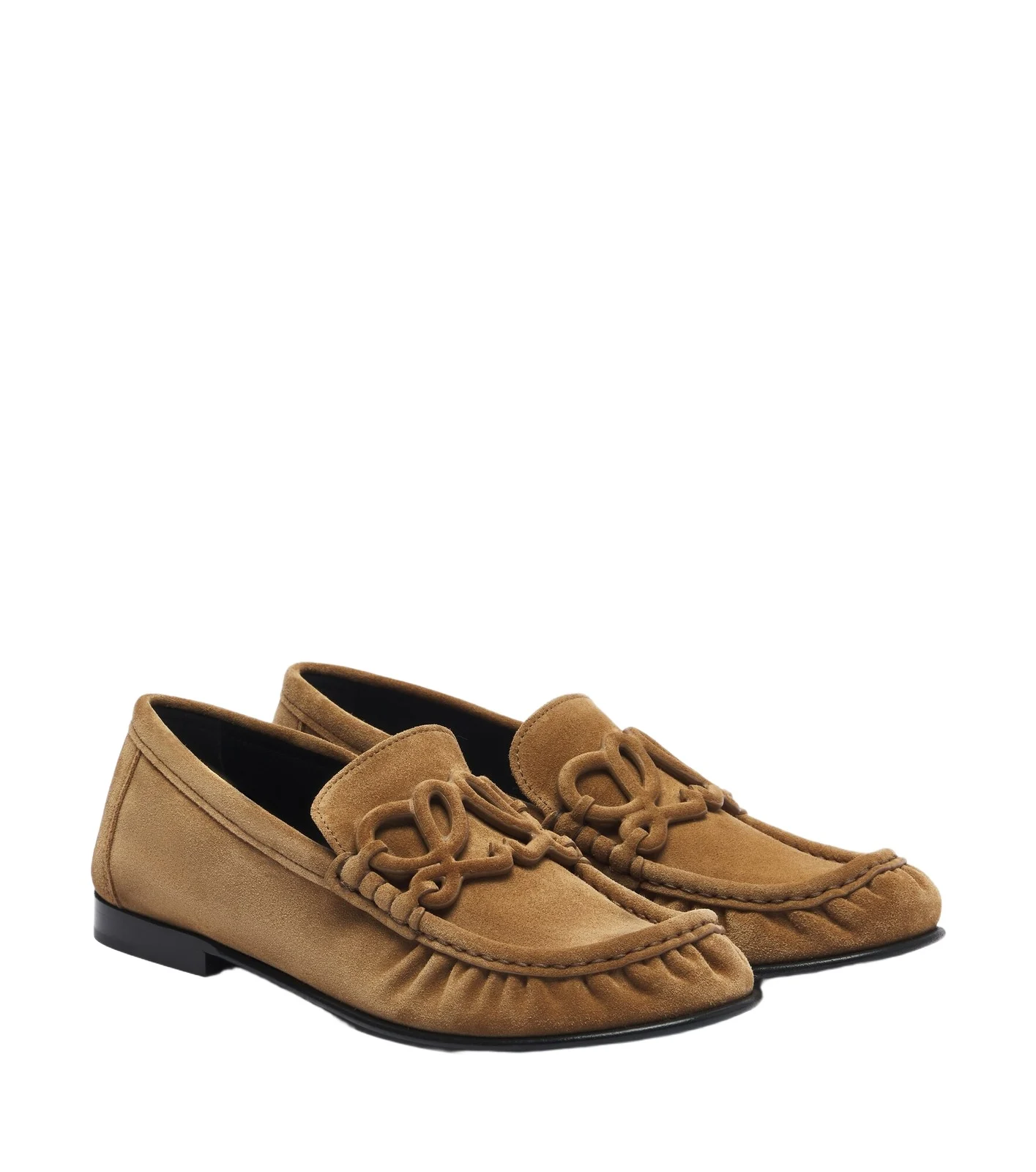 Double L suede loafers Double L suede loafers