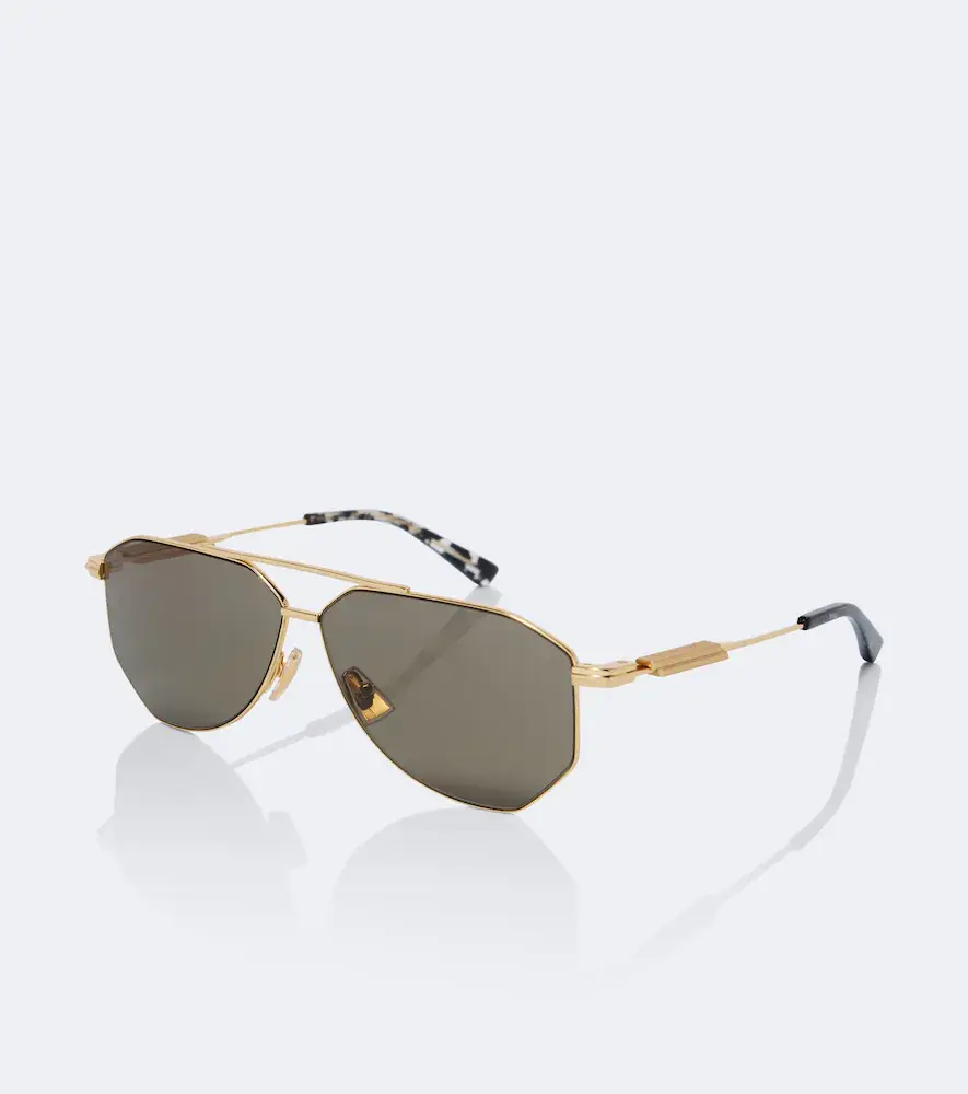 Bottega Veneta Ribbon aviator sunglasses | Thumbnail 3 Bottega Veneta Ribbon aviator sunglasses | Thumbnail 3