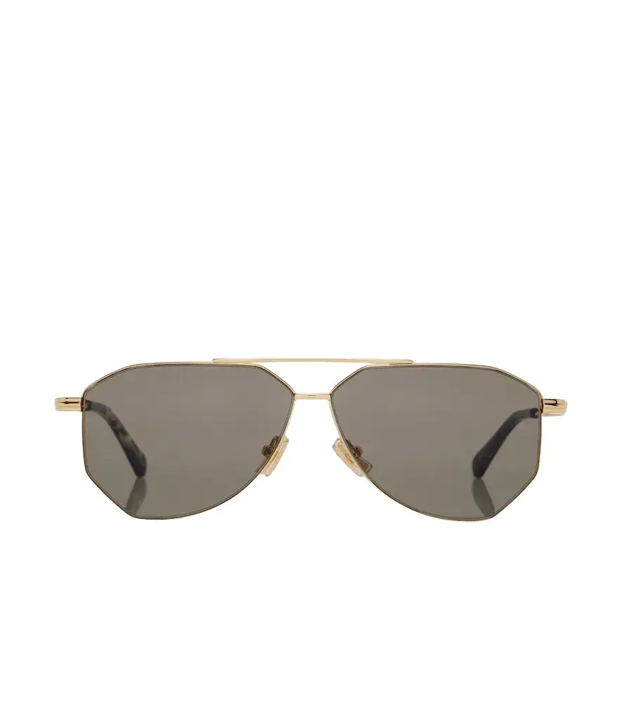 Bottega Veneta Ribbon aviator sunglasses