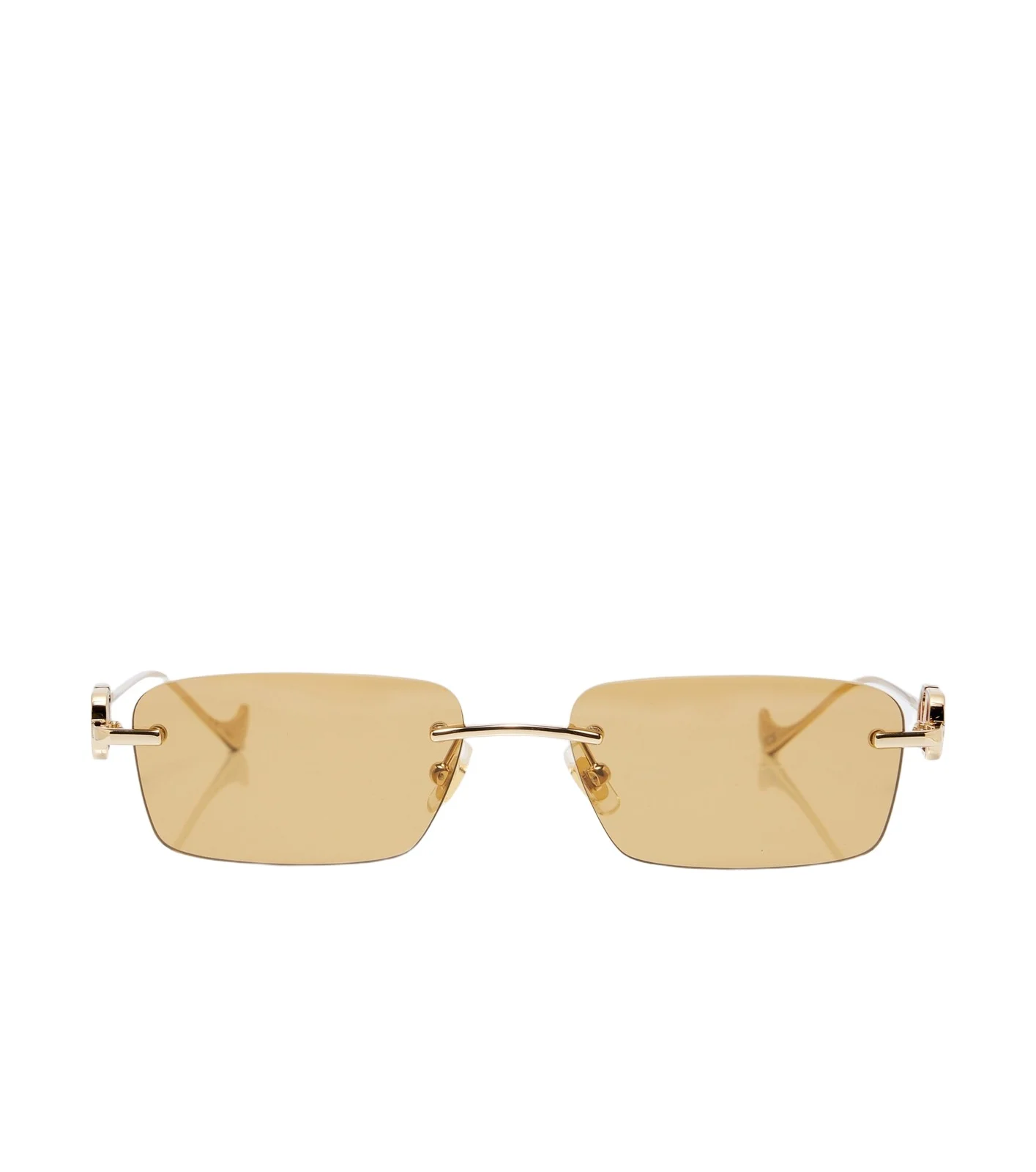 Bejewelled VLogo rectangular sunglasses