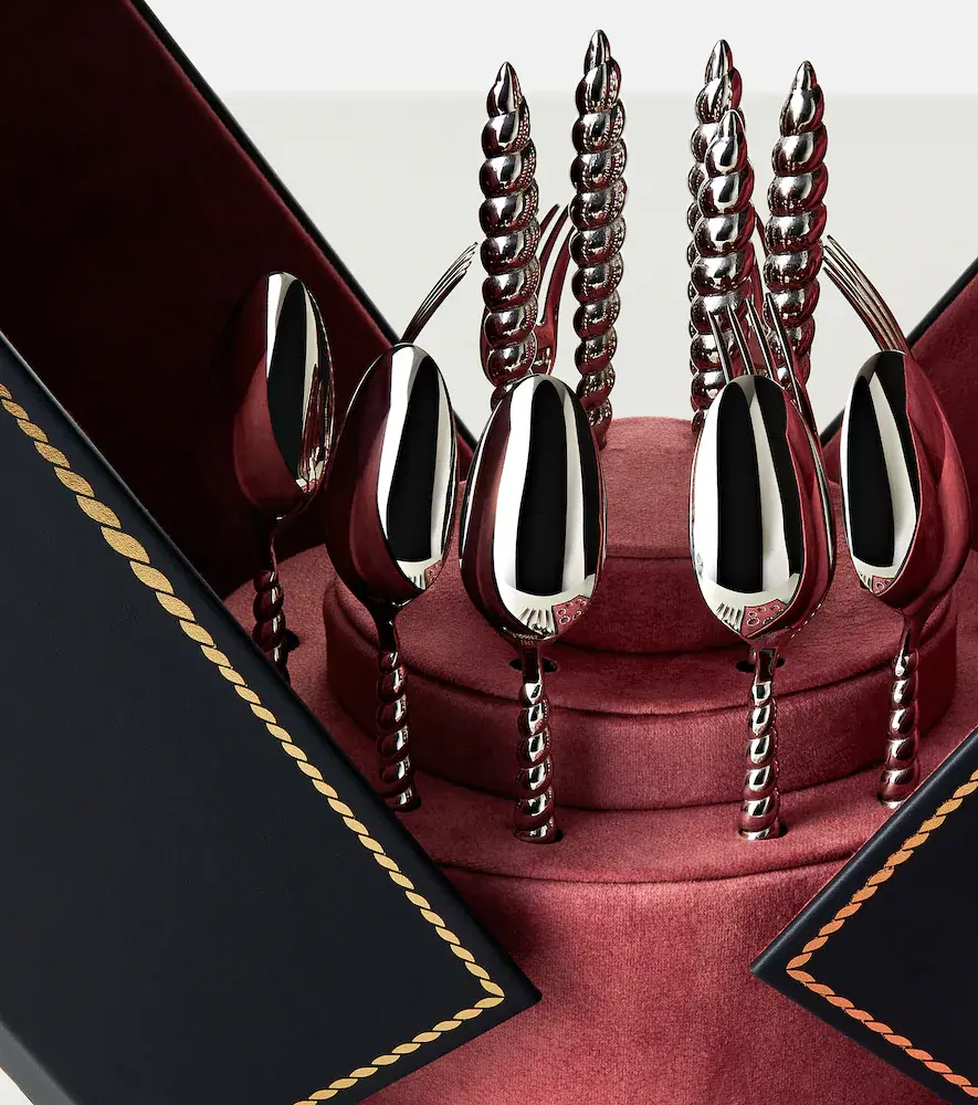 L'Objet x Jessica McCormack Shell cutlery set | Thumbnail 6 L'Objet x Jessica McCormack Shell cutlery set | Thumbnail 6