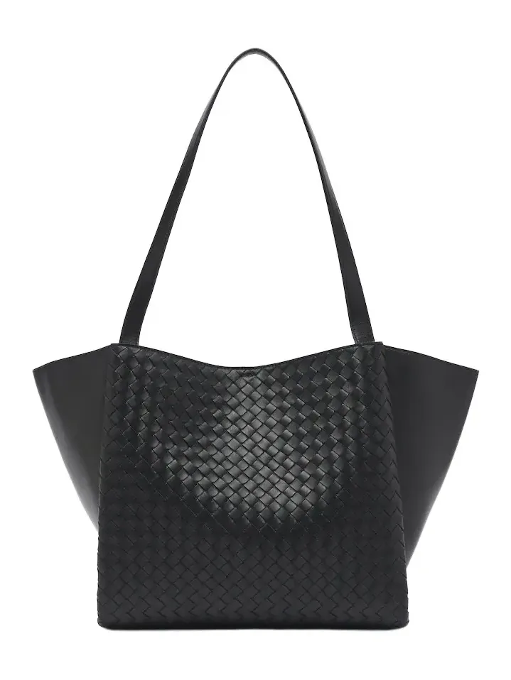 Corso Intrecciato leather tote bag