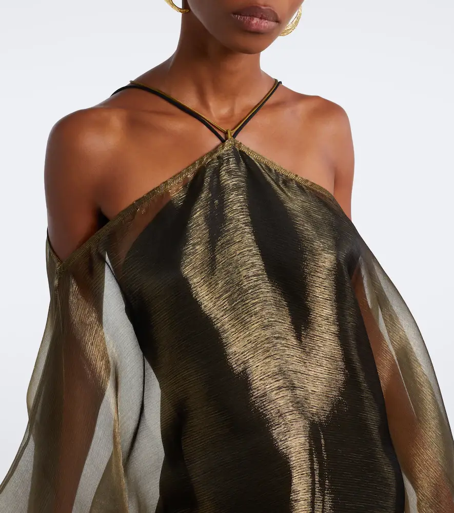 Taller Marmo Sza Sza draped organza kaftan | Thumbnail 4 Taller Marmo Sza Sza draped organza kaftan | Thumbnail 4