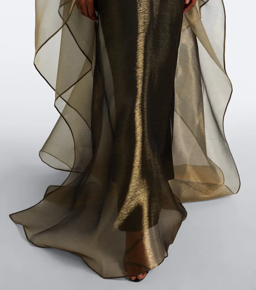 Taller Marmo Sza Sza draped organza kaftan | Thumbnail 5 Taller Marmo Sza Sza draped organza kaftan | Thumbnail 5