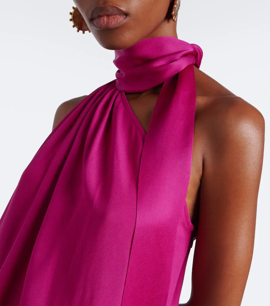 Taller Marmo Astor scarf-detail draped one-shoulder gown | Thumbnail 2 Taller Marmo Astor scarf-detail draped one-shoulder gown | Thumbnail 2