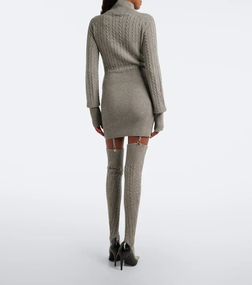 Aya Muse Rovo minidress and over-the-knee socks set | Thumbnail 2