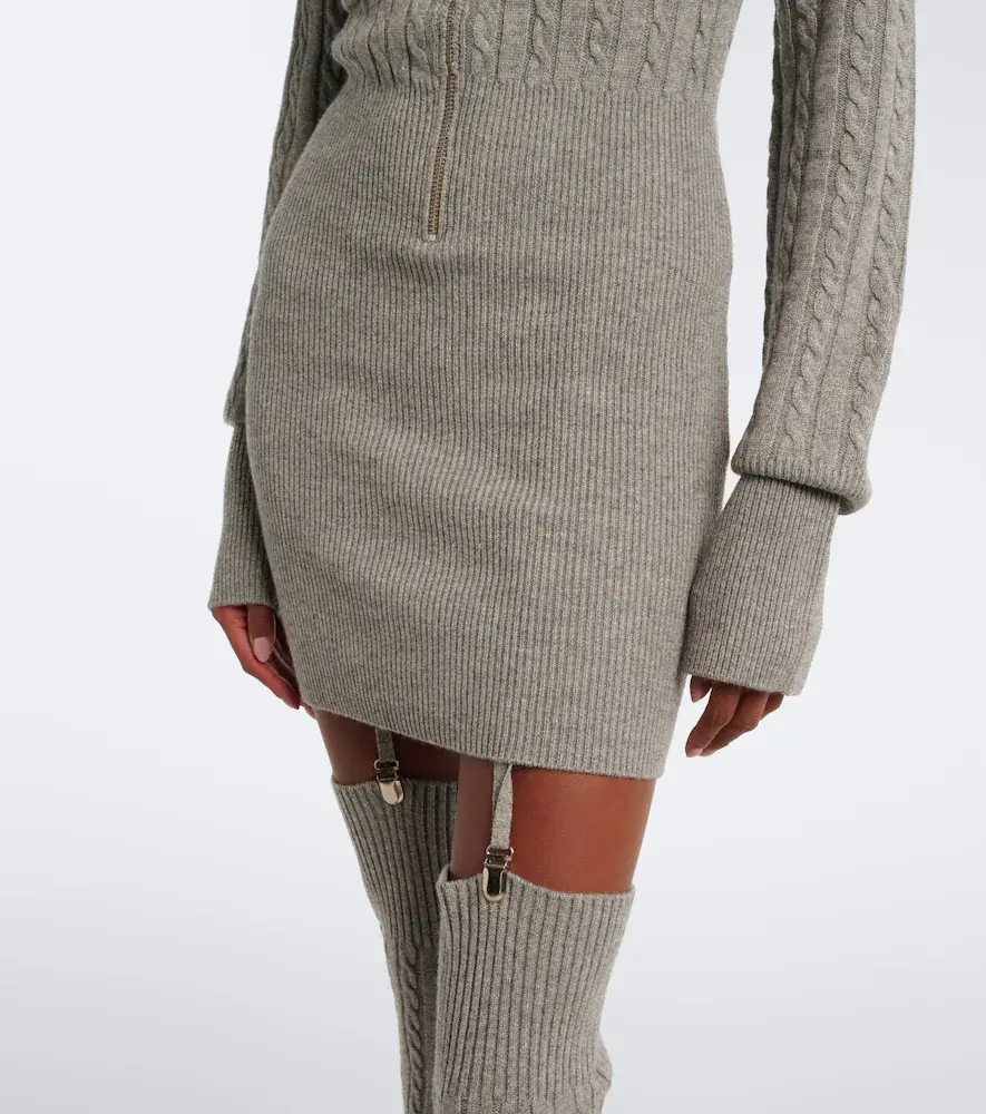 Aya Muse Rovo minidress and over-the-knee socks set | Thumbnail 4
