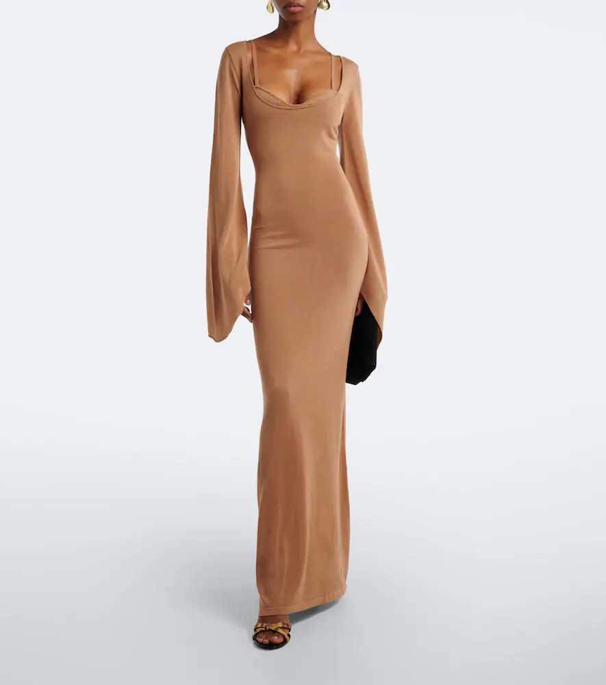 Aya Muse Zair layered gown | Thumbnail 2