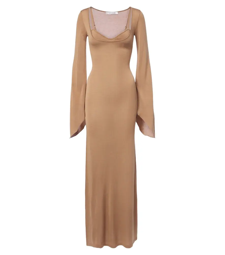 Aya Muse Zair layered gown