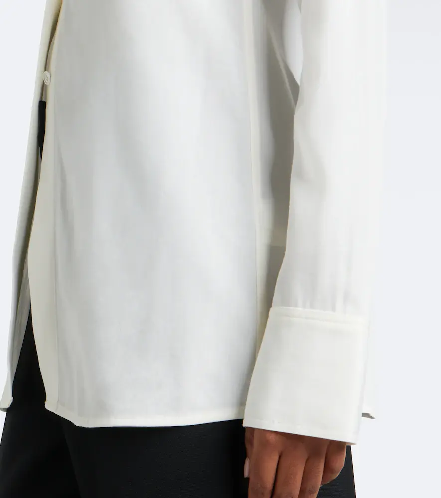 TOTEME Semi-sheer shirt | Thumbnail 4 TOTEME Semi-sheer shirt | Thumbnail 4