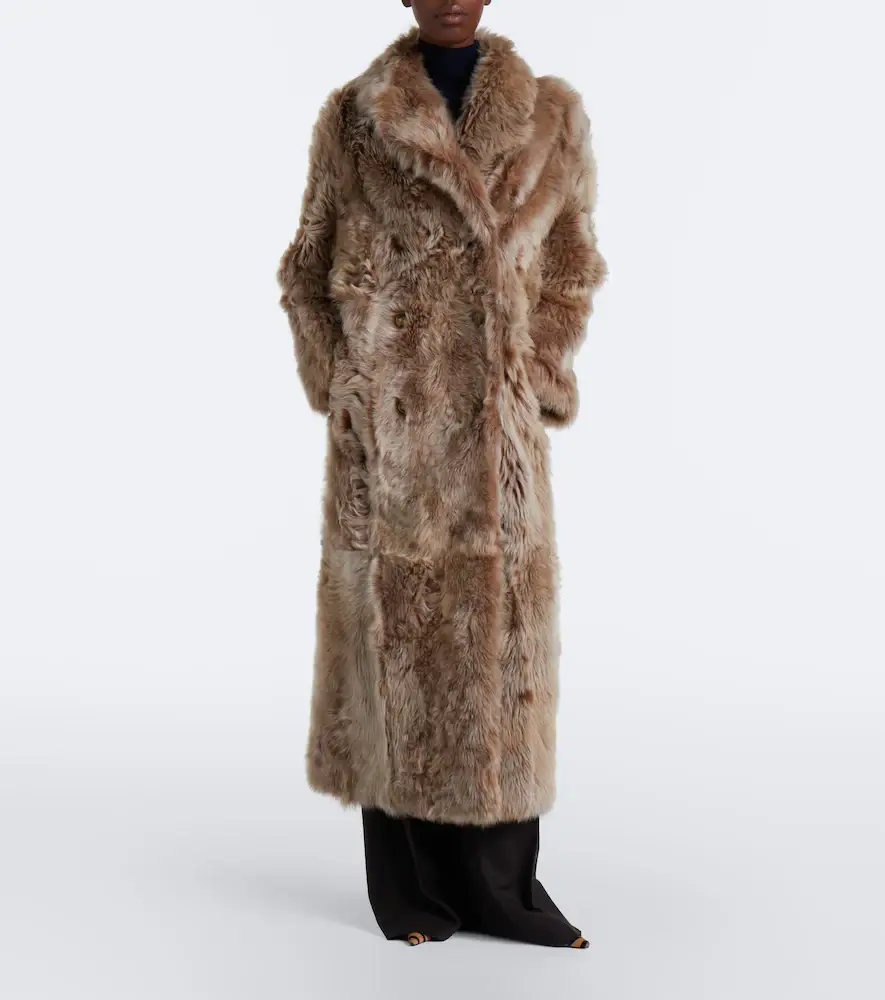 Yves Salomon Reversible shearling and leather coat | Thumbnail 2