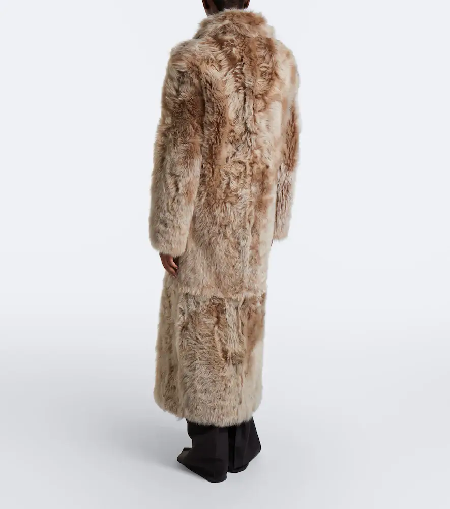 Yves Salomon Reversible shearling and leather coat | Thumbnail 4