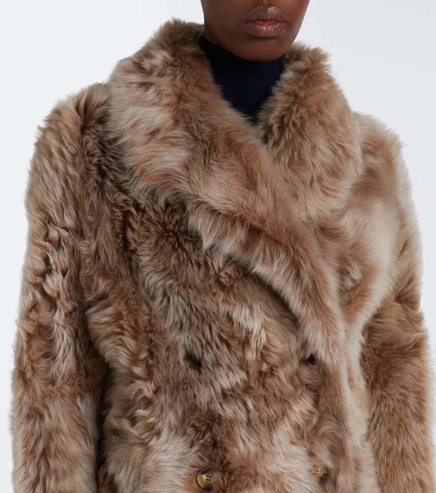 Yves Salomon Reversible shearling and leather coat | Thumbnail 7