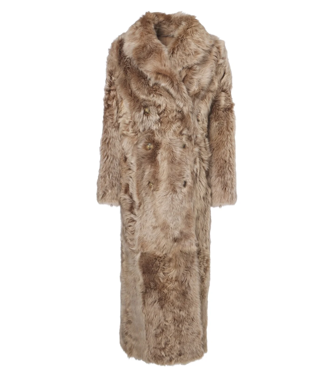 Yves Salomon Reversible shearling and leather coat