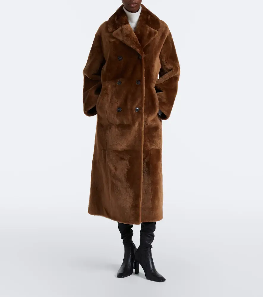Yves Salomon Reversible shearling and leather coat | Thumbnail 6