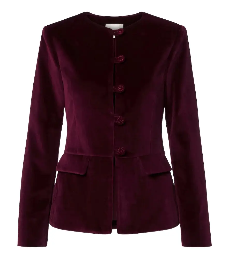 Posse Maria cotton velvet jacket