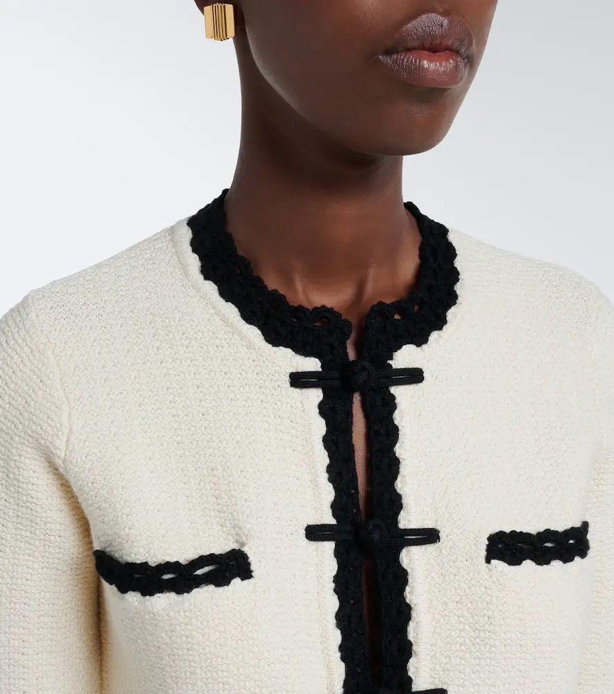 Posse Hattie crochet-trimmed jacket | Thumbnail 4
