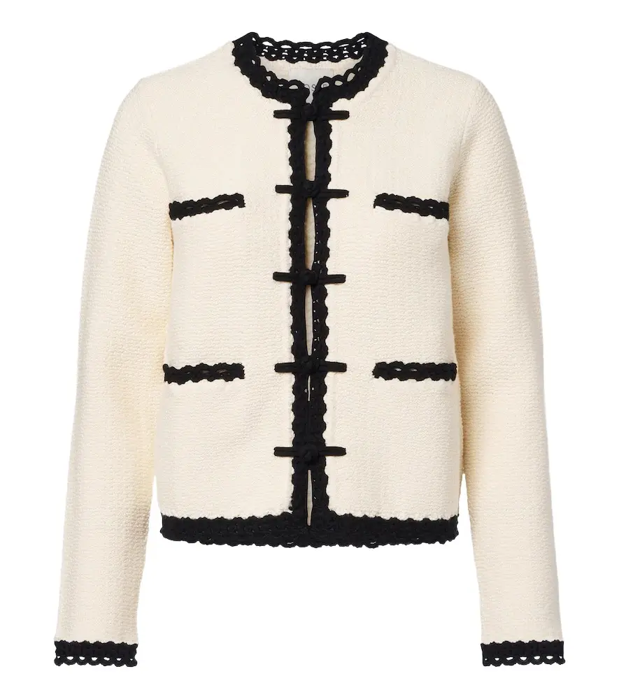 Posse Hattie crochet-trimmed jacket
