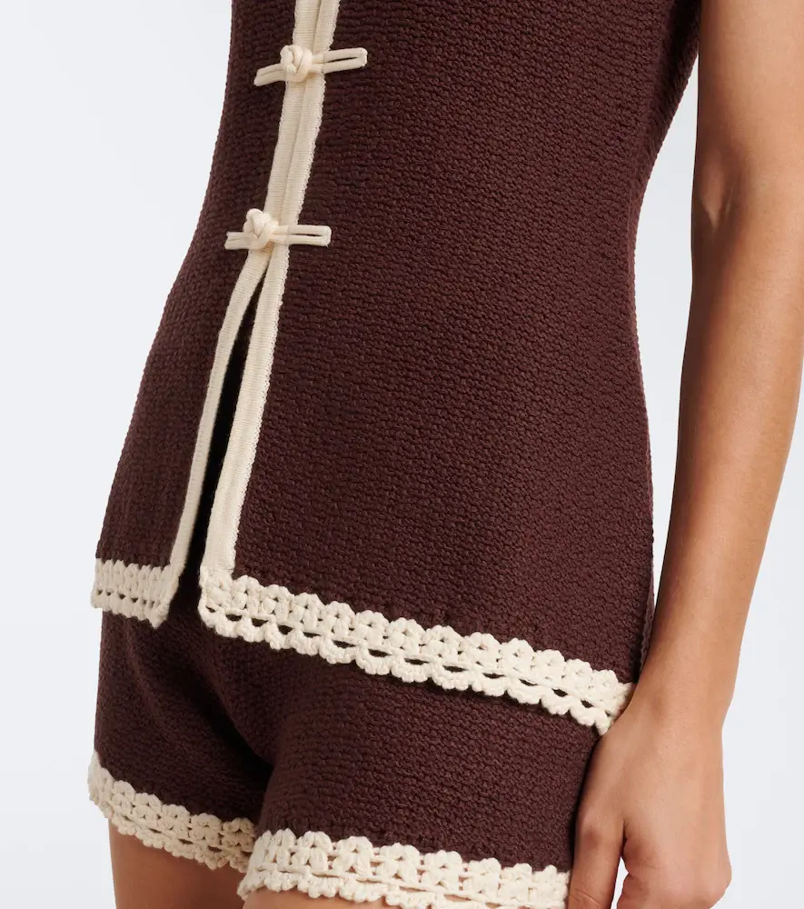 Posse Hattie crochet-trimmed top | Thumbnail 3