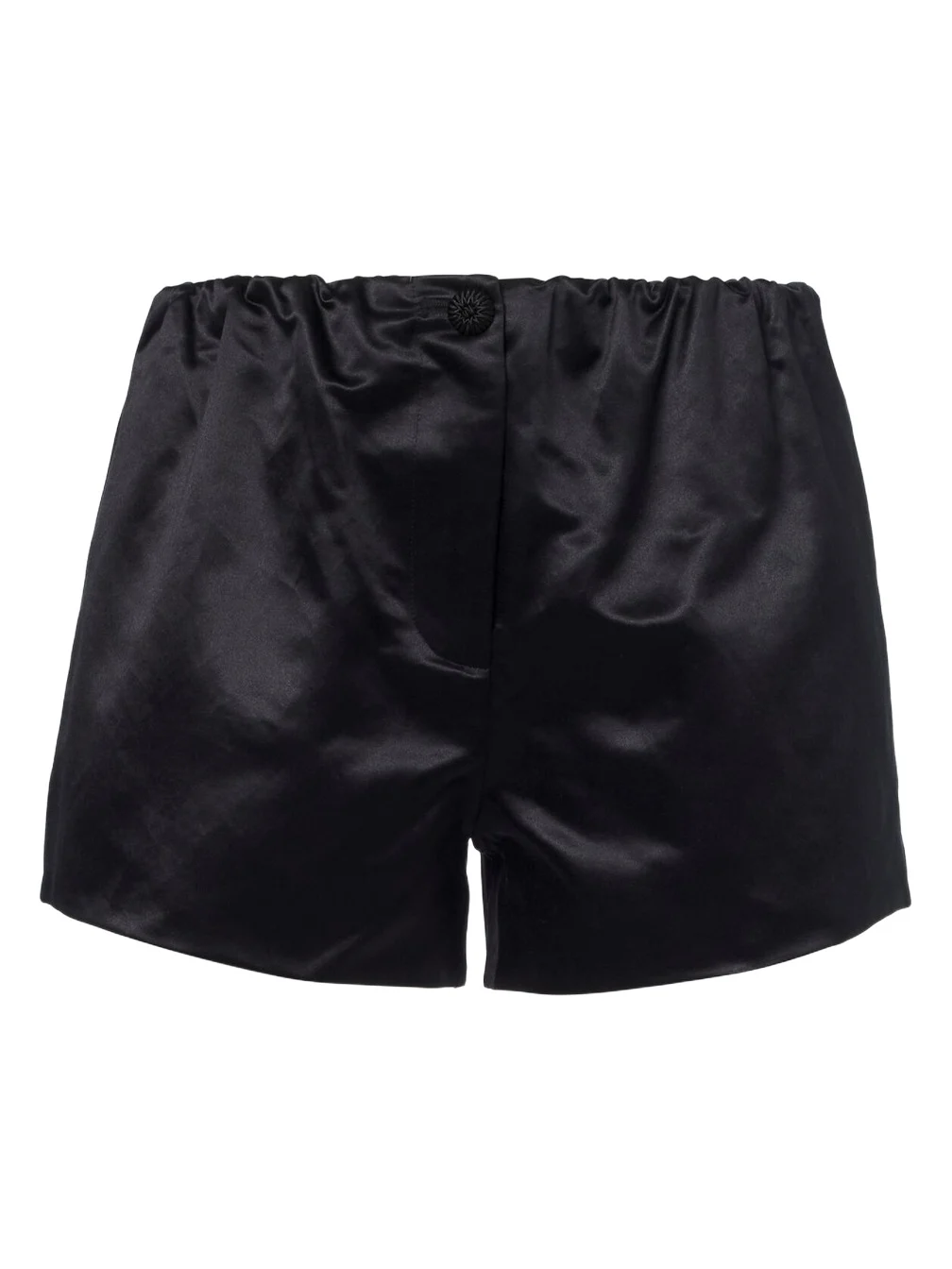 Verity cotton and silk satin shorts