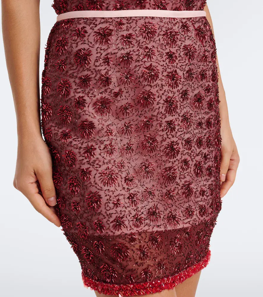Posse Sofia beaded miniskirt | Thumbnail 2