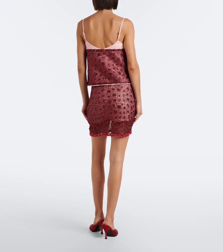 Posse Sofia beaded miniskirt | Thumbnail 5