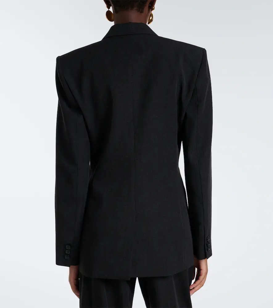 Isabel Marant Ranya double-breasted virgin wool blazer | Thumbnail 2 Isabel Marant Ranya double-breasted virgin wool blazer | Thumbnail 2