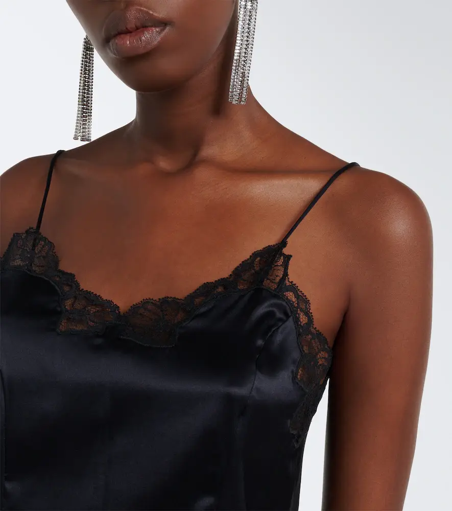 Isabel Marant Amael silk-blend satin camisole | Thumbnail 2 Isabel Marant Amael silk-blend satin camisole | Thumbnail 2