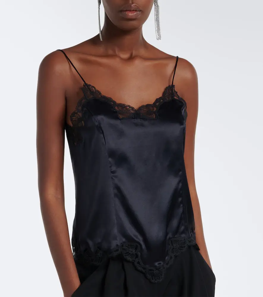 Isabel Marant Amael silk-blend satin camisole | Thumbnail 6 Isabel Marant Amael silk-blend satin camisole | Thumbnail 6