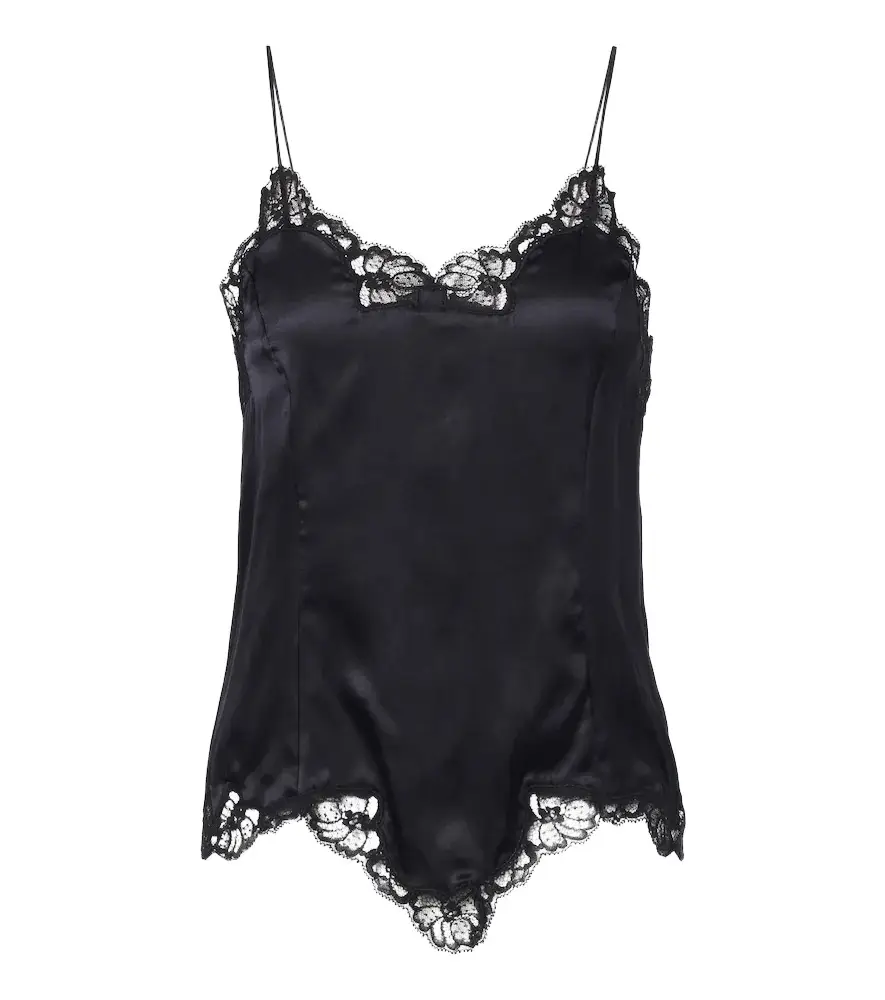Amael silk-blend satin camisole Amael silk-blend satin camisole
