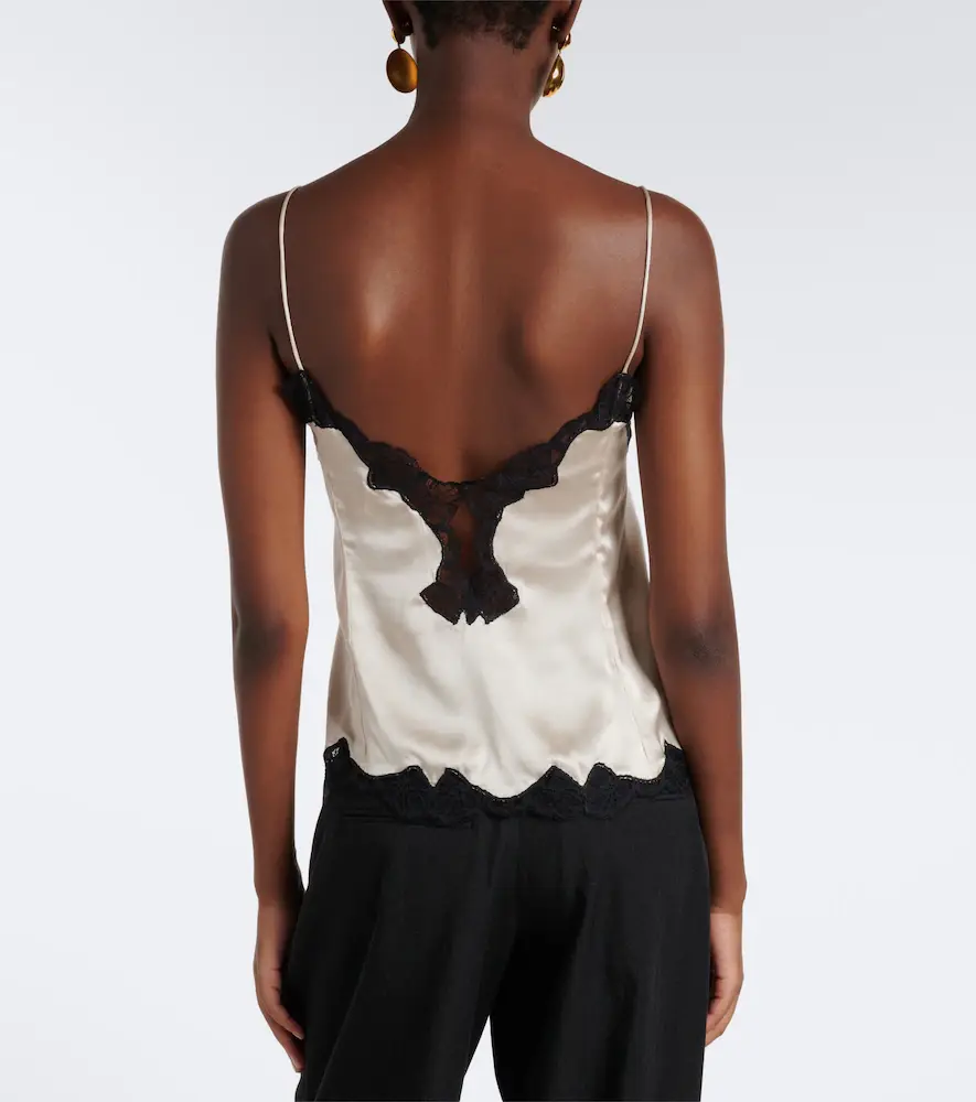Isabel Marant Amael silk-blend satin camisole | Thumbnail 5 Isabel Marant Amael silk-blend satin camisole | Thumbnail 5