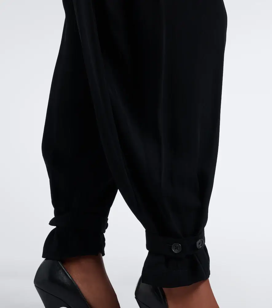 Polo Ralph Lauren Pleated crêpe balloon pants | Thumbnail 5