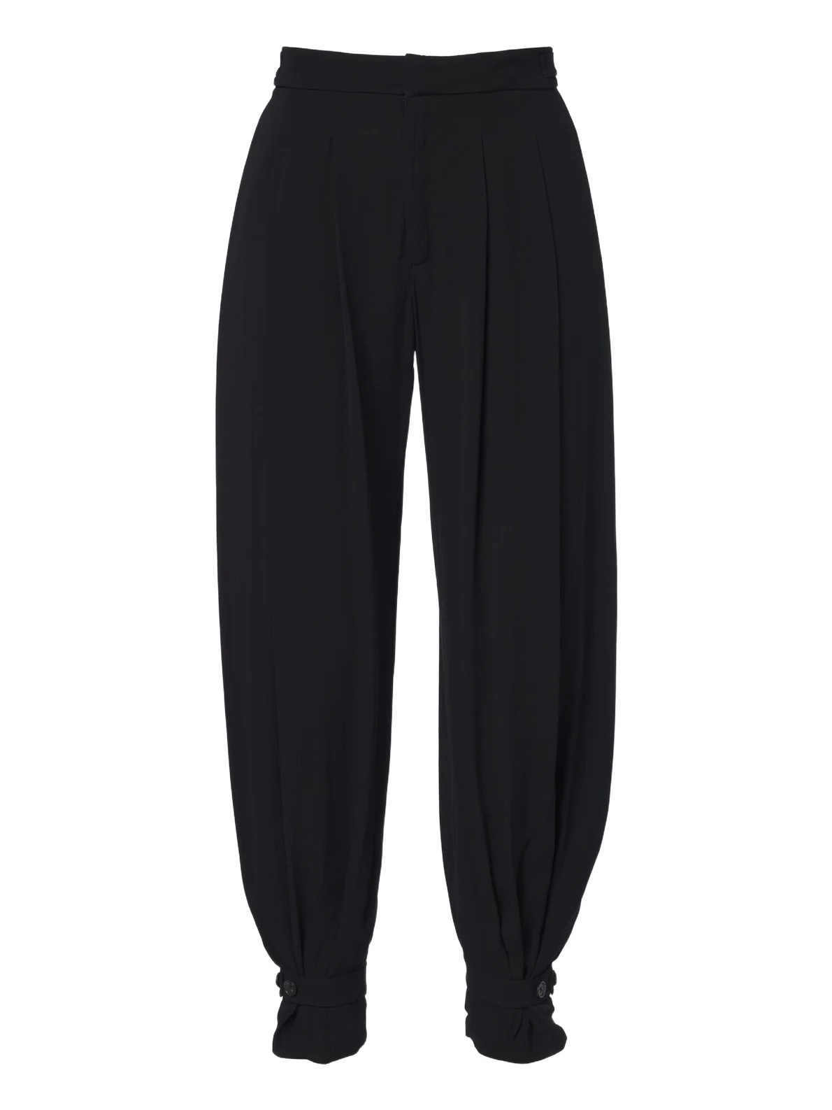 Pleated crêpe balloon pants Pleated crêpe balloon pants