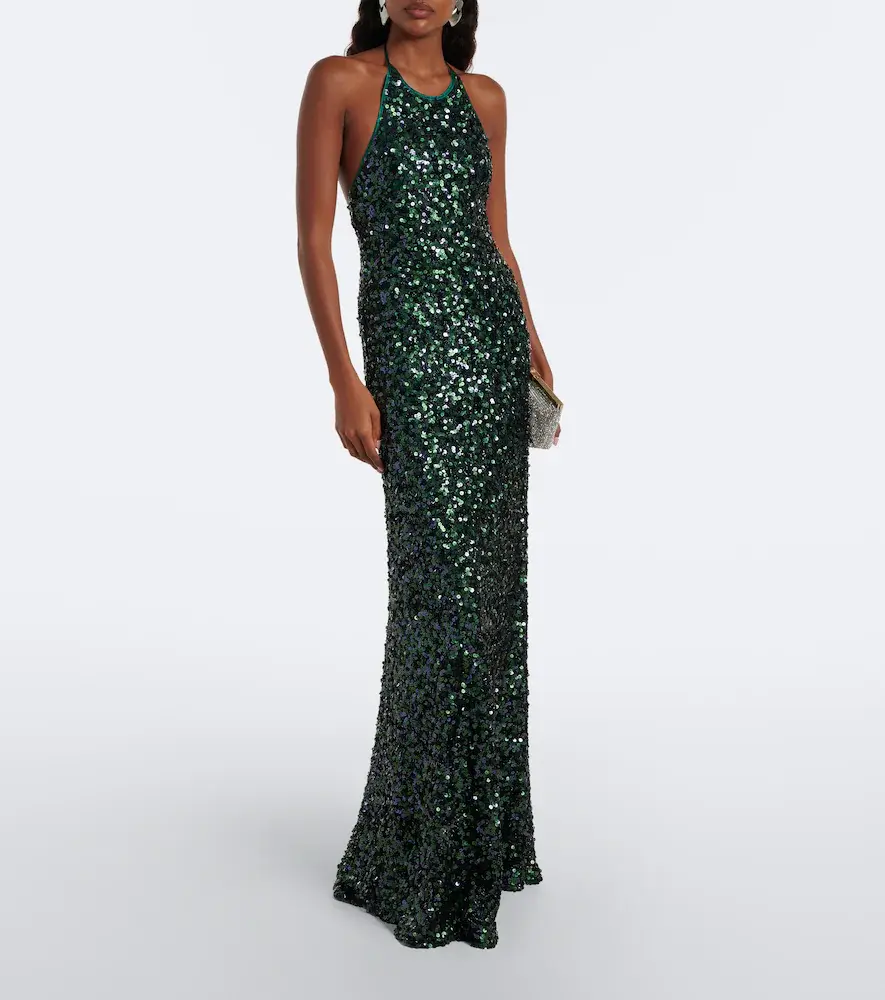 Christopher Esber Open-back sequined halterneck gown | Thumbnail 3 Christopher Esber Open-back sequined halterneck gown | Thumbnail 3