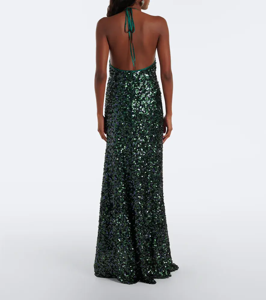 Christopher Esber Open-back sequined halterneck gown | Thumbnail 5 Christopher Esber Open-back sequined halterneck gown | Thumbnail 5