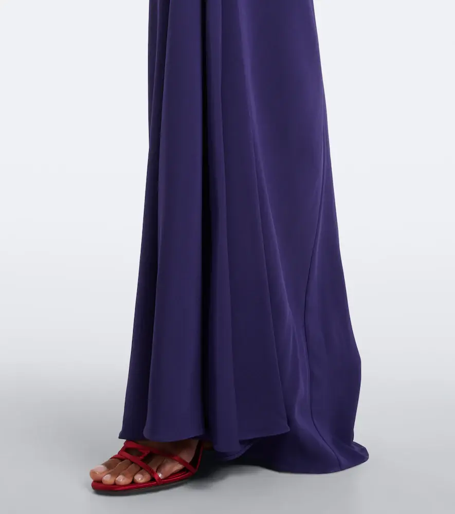 Christopher Esber Gathered faille gown | Thumbnail 3 Christopher Esber Gathered faille gown | Thumbnail 3