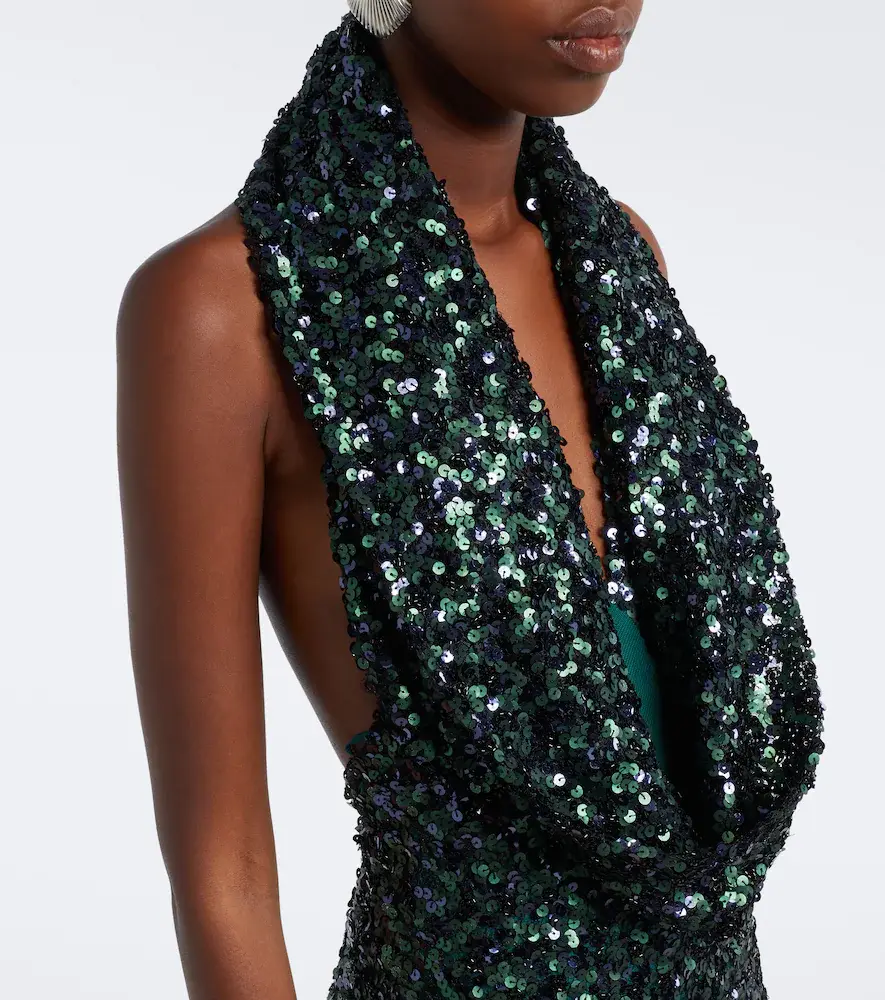 Christopher Esber Sequined halterneck gown | Thumbnail 3 Christopher Esber Sequined halterneck gown | Thumbnail 3