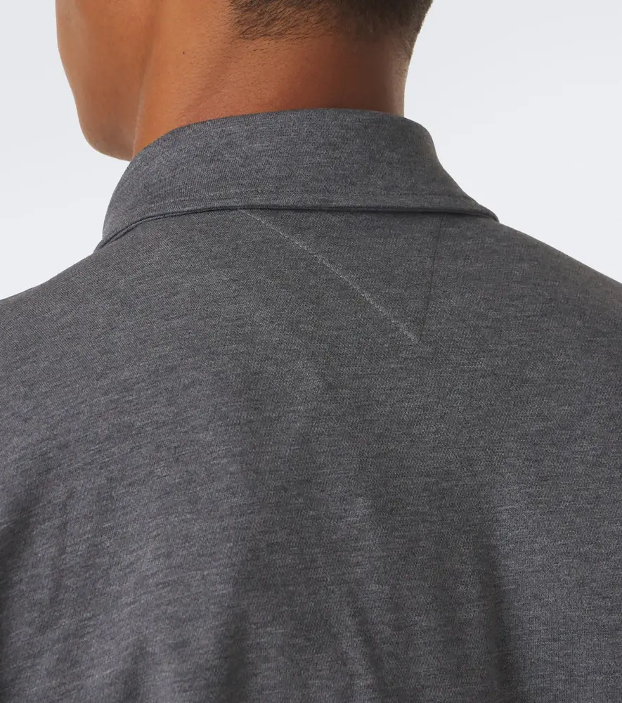 Bottega Veneta Intrecciato cotton polo shirt | Thumbnail 6 Bottega Veneta Intrecciato cotton polo shirt | Thumbnail 6
